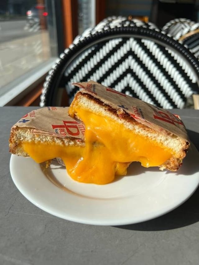 Demi French Onion Grilled Cheese.
