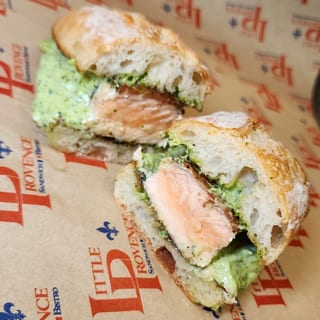 Fillet of Salmon Sandwich